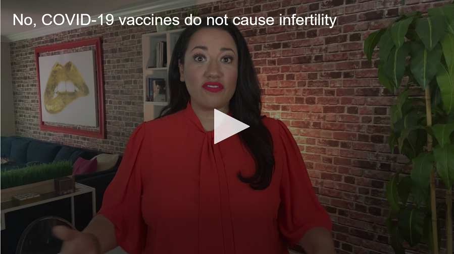 No, COVID-19 vaccines do not cause infertility