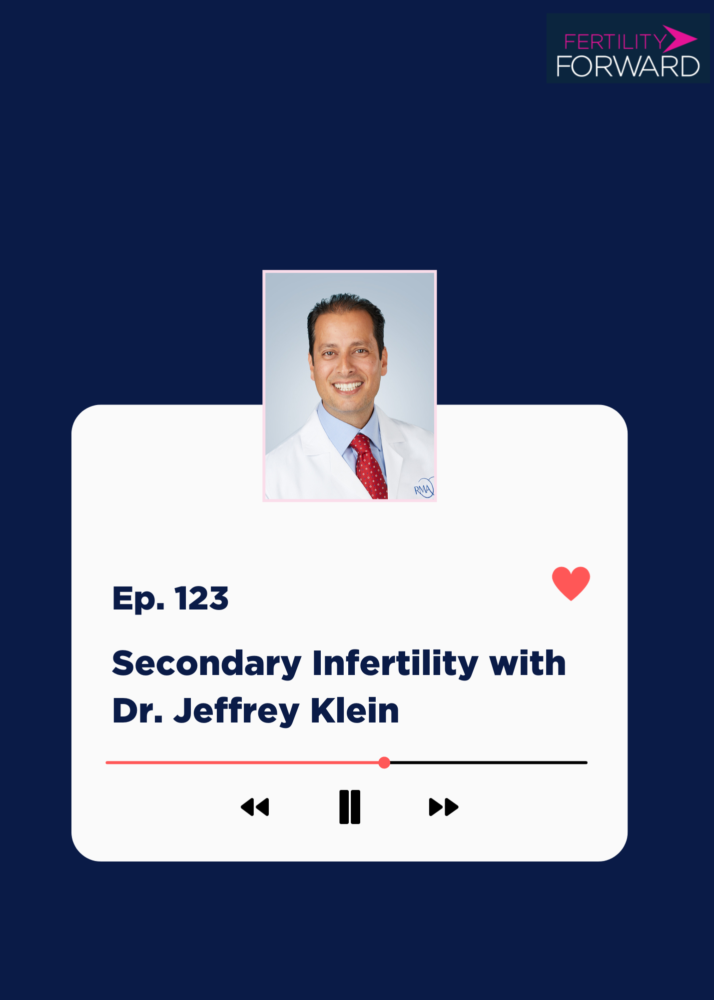 Ep 123: Secondary Infertility with Dr. Jeffrey Klein