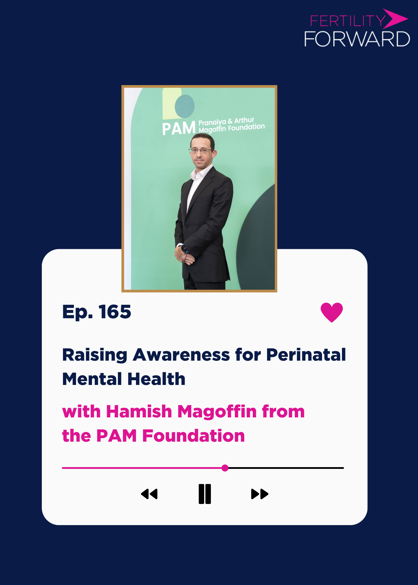 Ep 165: Raising Awareness for Perinatal Mental Health with Hamish Magoffin from the PAM Foundation