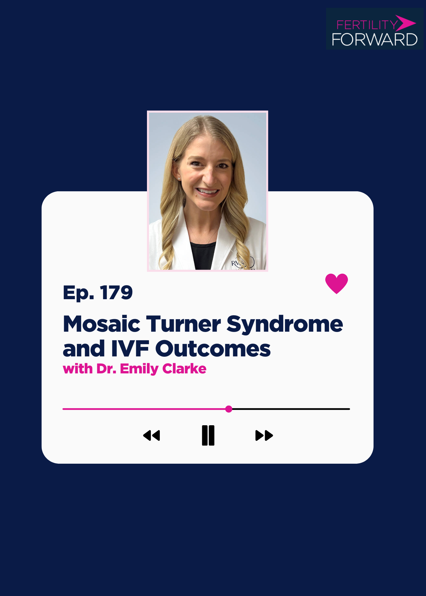 Ep 179: Mosaic Turner Syndrome and IVF Outcomes with Dr. Emily Clarke